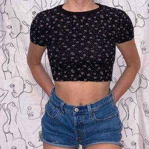 Floral Crop Top